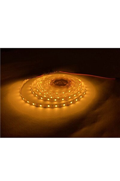 Genel Markalar Mutfak Tezgah Üstü Için 3 Metre Amber Şerit Led12v Adaptör Tak...