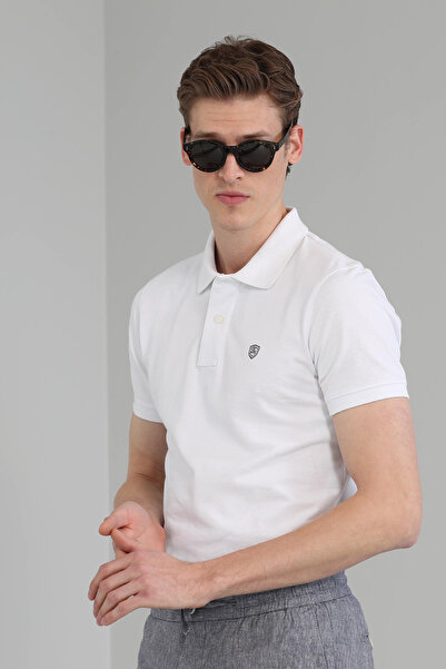 Lufian LUFİAN Laon Spor Polo Yaka Erkek Tişört 40164