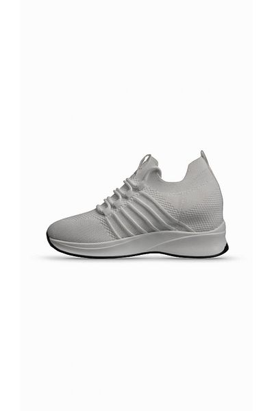 M.P. Mp Urban Vogue Women's Lace-Up White Casual Shoes