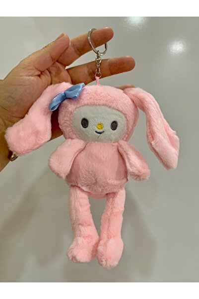 Meyra Accessories 1 adet sevimli kuromi cinnamaroll mymelody sanrio ayarlanabilir peluş anahatarlık oyuncak kawaii