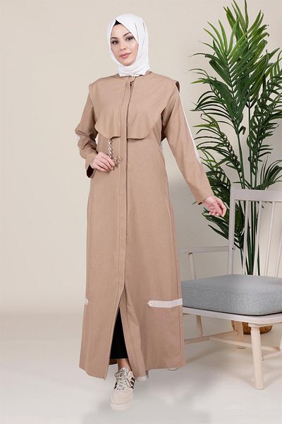 Beyza Camel Bafra Ferace 3717 - Λεπτομέρεια αλυσίδας