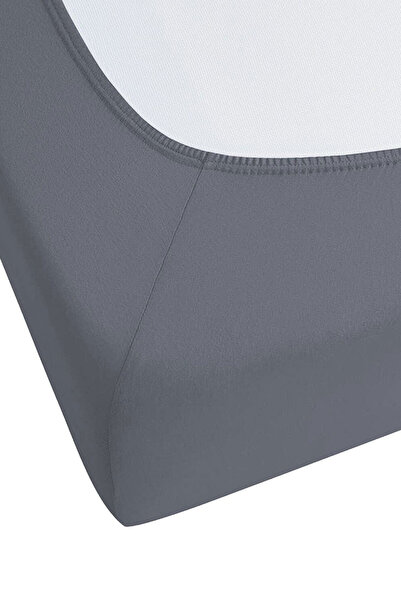 EFFE Single Plain Cotton Combed Bed Sheet - 2 Pieces, 150 x 200 cm Elastic