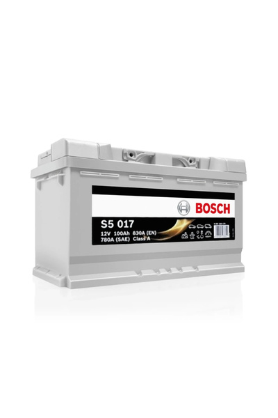 Bosch 12 Volt 100 Amper Akü S5 017