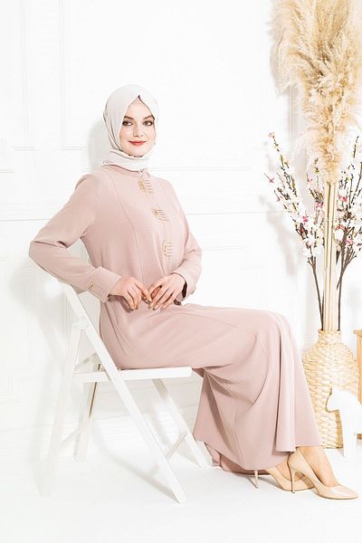 Beyza Μπεζ Ferace 3427 - Με λεπτομέρειες Çağatay Nervür και Ethnic