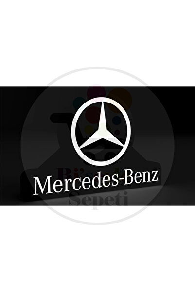 Bi'şeyler Sepeti Mercedes Led Işıklı Dekoratif Lightbox