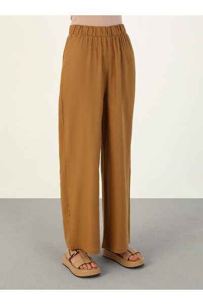 Benin Linen Jacket & Pants Set - Camel - Benin