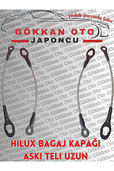 BAGAJ KAPAĞI ASKI TELİ UZUN HILUX LN145 89-05