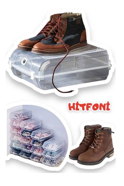Hitfoni 1 Прозрачна кутия за съхранение на обувки