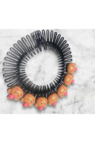 QUEENVİP Coroană figurată pentru fetiță - cu pieptene și detaliu cataramă