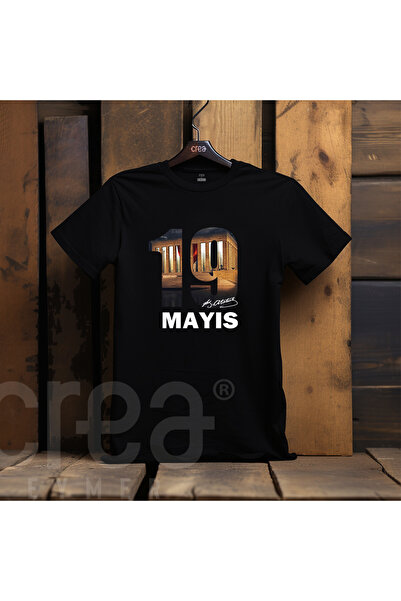 Crea Eymer Wear 19 травня Спеціальний дизайн Ататюрк Анıtkabir з принтом Чорн...