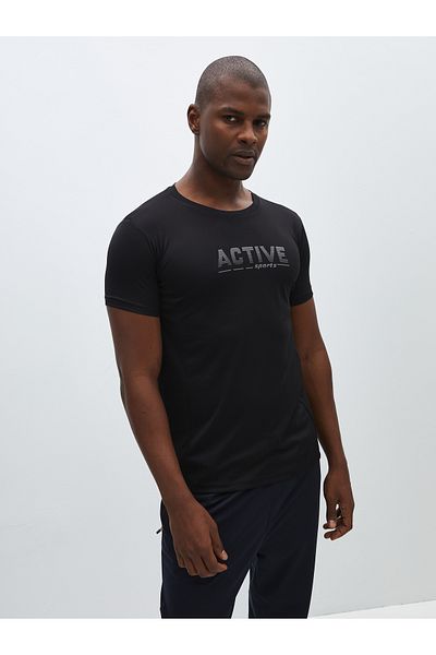 LC Waikiki Men's Sports T-Shirt - Crew Neck, Short Sleeve