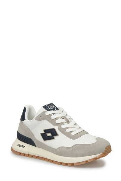 Lotto DAKE 4FX BROKEN WHITE Men's Sneakers