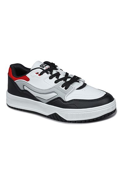 Jump 28520 Λευκό - Μαύρο Ανδρικό Sneaker Casual Sneakers