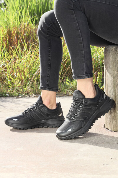 Jump 28679 Siyah Erkek Su Geçirmez Outdoor Spor Ayakkabı