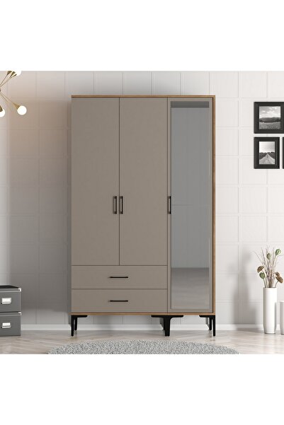 Variant Mobilya Kumsal 3 Kapılı Gardrop RT - Atlas