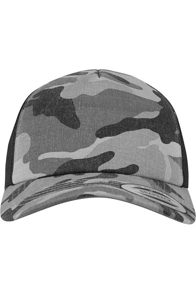 Flexfit Trucker-Cap mit Camouflage-Muster, Unisex
