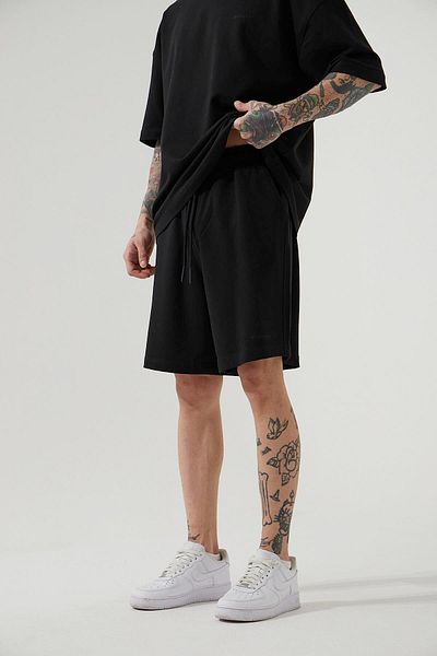 Machinist CPR4039 UNISEX OVERSIZE BASIC POCKET SHORTS