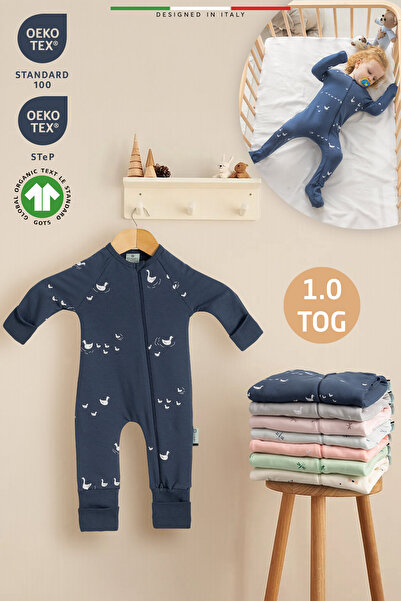 Elele EleleLife Mevsimlik Çoçuk/Bebek Uyku Tulumu 1 Tog İndigo Pato
