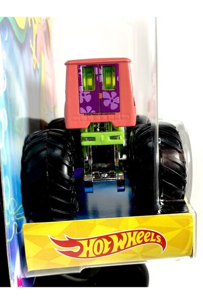 HOT WHEELS Monster Trucks Dünyası Temalı 1:24 Arabalar Hjg41-hwn77