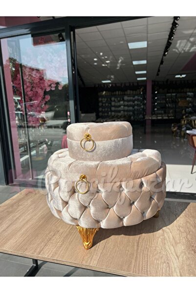 PONCİKPAZAR 2li gelin çeyiz sandığı seti kapitoneli