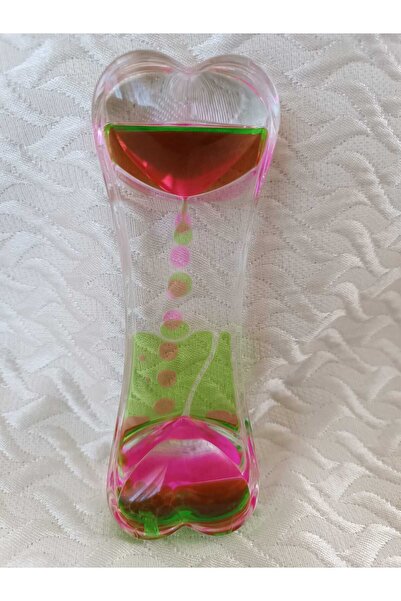 Efna Store Renkli Hareketli Sıvı,Dekoratif veya Hediyelik Masa Üstü Kum Saati...