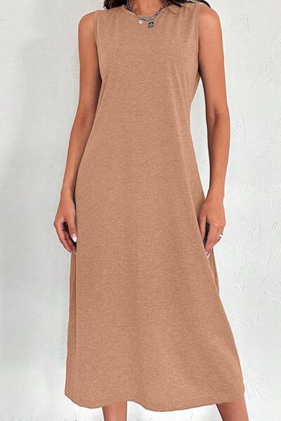 ESPİNA Μακρύ Αμάνικο Φόρεμα Εσωτερικό Μεσοφόρι Καμισόλα