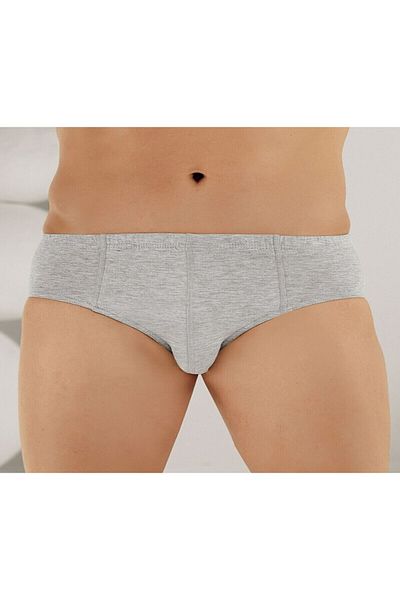 Şahinler Slip din bumbac, gri pentru bărbați, pachet de 6 ME009-SH