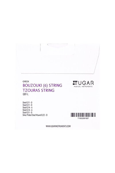 UGAR Gbt-L 6 String Greek Buzuki & Cura Wire