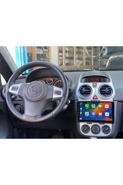 Carnavi 8gb ram 128 OPEL CORSA C-D 9İNÇ ÇERÇEVE DAHİL uyumlu KABLOSUZ CARPLAY-ANDROİD AUTO MULTİMEDYA - GERİ