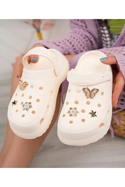 mustey High Sized Hospital Cook Nurse Doctor Slippers With Massage Base