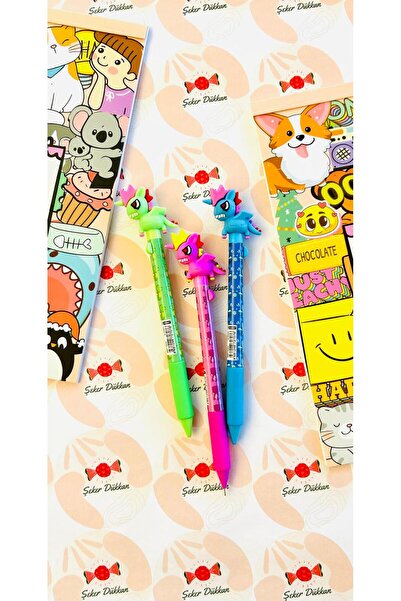 ÖZ KIRTASİYE Dinazor Figürlü Uçlu Kalem 1 Adet