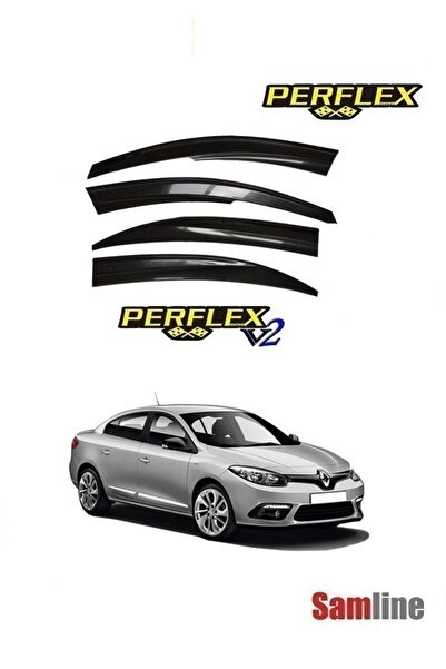 PERFLEX Reanult Fluence 2016 Modeller için Cam Rüzgarlığı Takımı 4 'lü Set