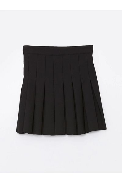 LC Waikiki LCW Vision Women's Straight Pleated Skirt with Zippered Waist