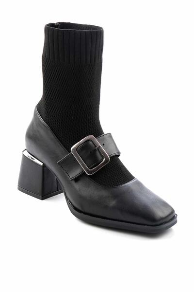 Bambi Siyah Kadın Bot & Bootie K02792500309