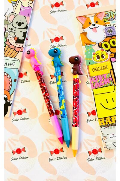 ÖZ KIRTASİYE Dinazor Desen Uçlu Kalem 1Adet