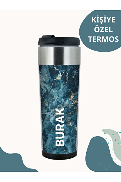 ALLMUG KİŞİYE ÖZEL TERMOS İSİM BASKILI (1,5 Saat Koruma)