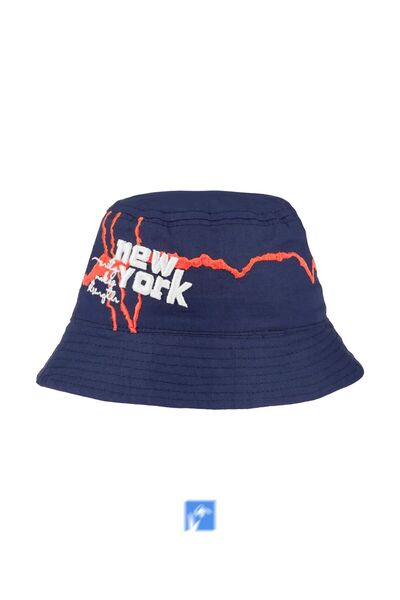 Kardelen Butik Denizli Pălărie de soare din bumbac 100% pentru băieți (4-8 an...