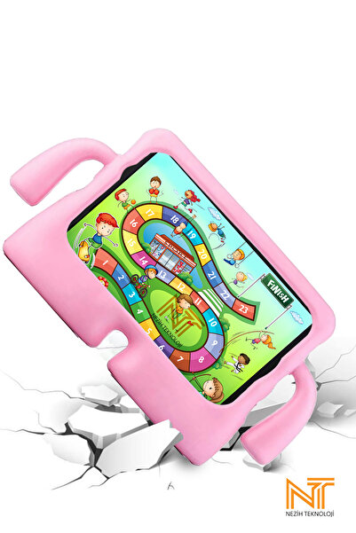 Nezih Case Samsung Galaxy S9 X710 ve S9 FE X510 Uyumlu Çocuklar Için Standlı Silikon Kılıf