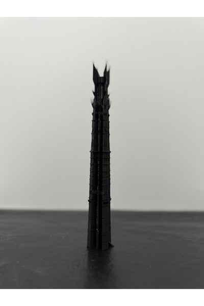 Yüzüklerin Efendisi Saruman’ın Kulesi Orthanc 20 cm - The Lord of The Rings Orthanc Tower