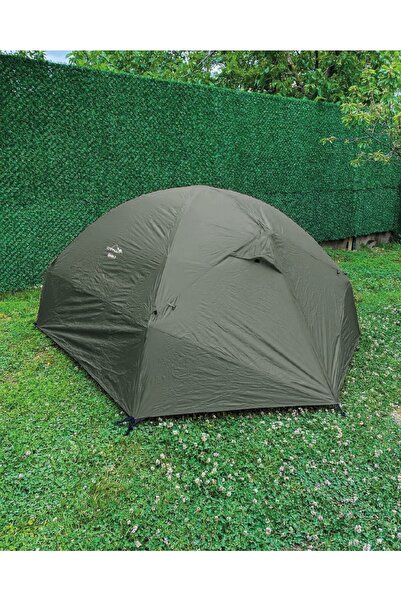 NIDAGE 4 Mevsim CAMPOUT NEPTUNE 3 KAMP ÇADIRI HAKİ 3 Kişilik Su Geçirmez Haki