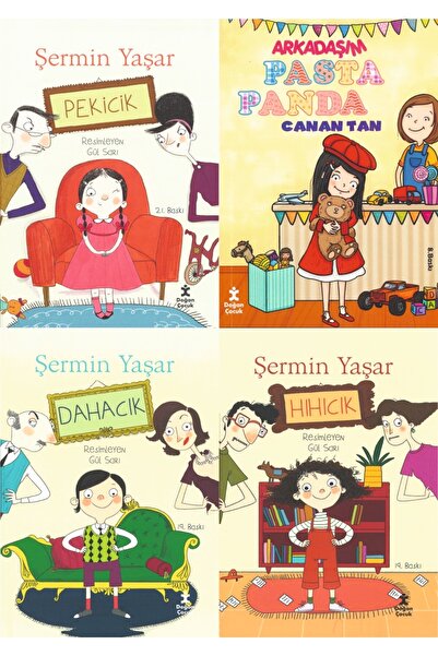 TÜRKİYE İŞ BANKASI KÜLTÜR YAYINLARI Dahacık-Pekicik-hıhıcık-pasta panda