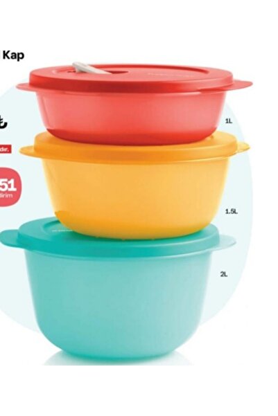 Tupperware Mikro Kaplar.