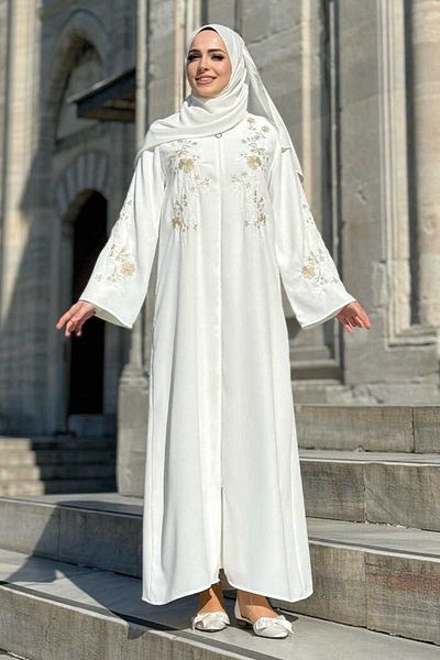 Bym Fashion Ecru Ferace - 7895 Μοντέλο