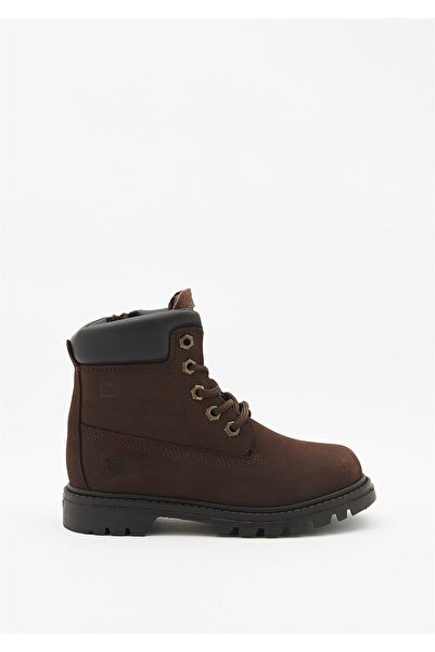 Caterpillar Bruiser 2.0 Kids Brown Nubuck Boots