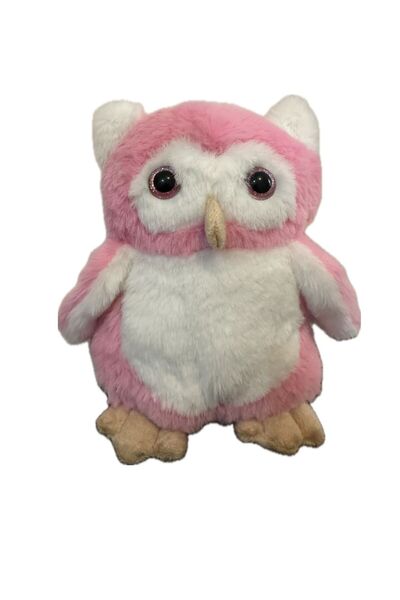 Moontoys Sevimli Baykuş Peluş Pembe Uyku Arkadaşım 25 Cm
