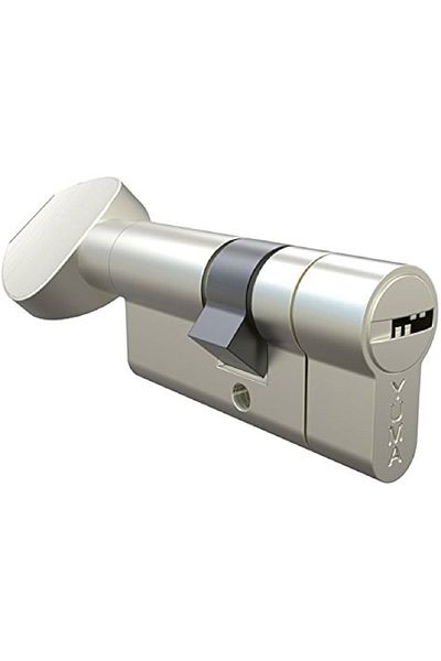 RENK YAPI RÜYASI Exterior Door Lock, Steel Door Lock, Yuma Ball Cylinder Satin 68 mm