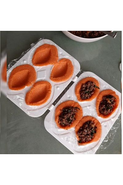 5DM Practical Lined Dumplings - Filled Cookie Making Apparatus 3 Pieces