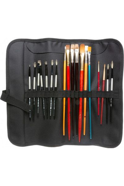 Fanart Academy Soft Folded Brush Holder-μαύρο