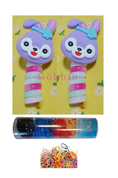 Gökbin Дівчача спіральна шпилька для волосся з хвостиком, ведмедиком, Sanrio,...