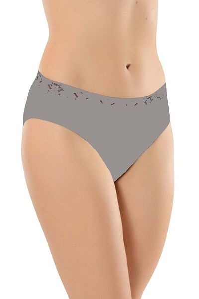 Belinay Gray Lace Waist Panties - 04 XL